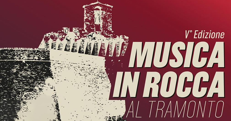 Musica in Rocca al tramonto