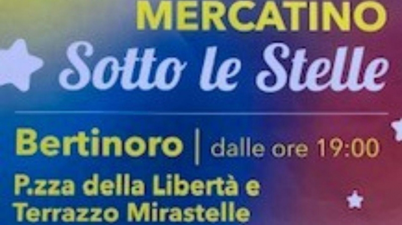 Mercatino sotto le stelle