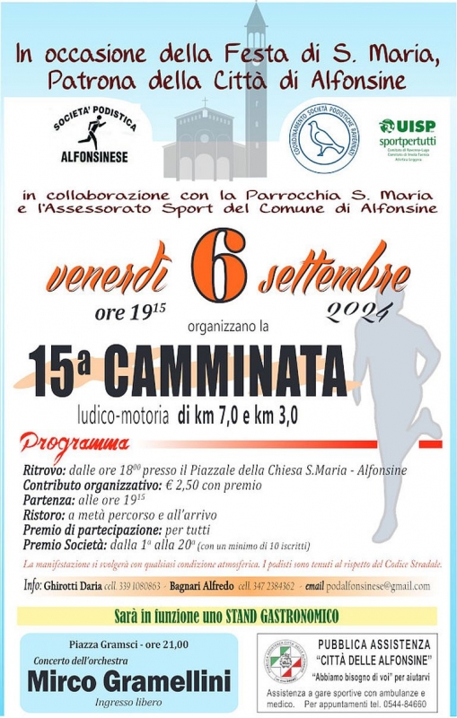 15a Camminata della Festa Patronale