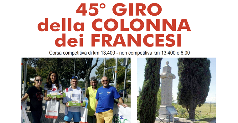 45° GIRO della COLONNA dei FRANCESI