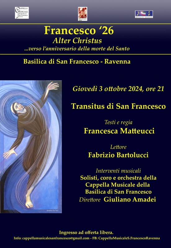 Francesco '26 - Transitus di San Francesco