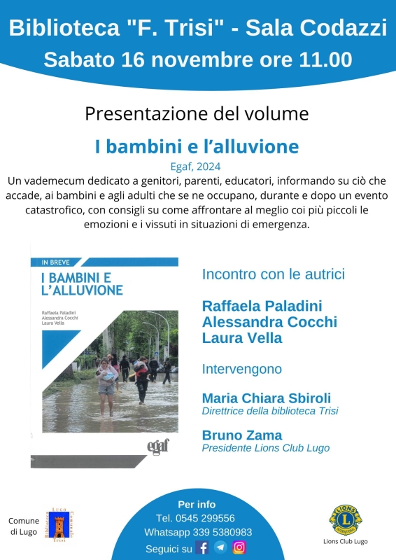 I bambini e l’alluvione