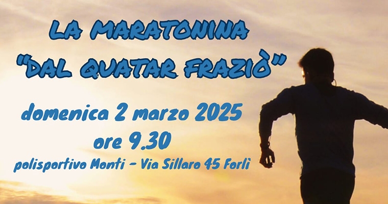 Maratonina "dal quatar fraziò"