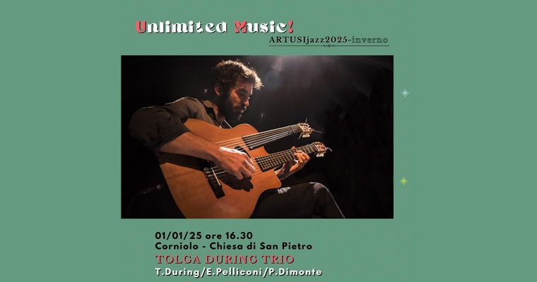 ARTUSI JAZZ 2025 INVERNO: TOLGA DURING TRIO