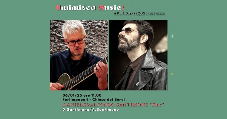 ARTUSI JAZZ 2025 INVERNO: DANIELE & ALFONSO SANTIMONE