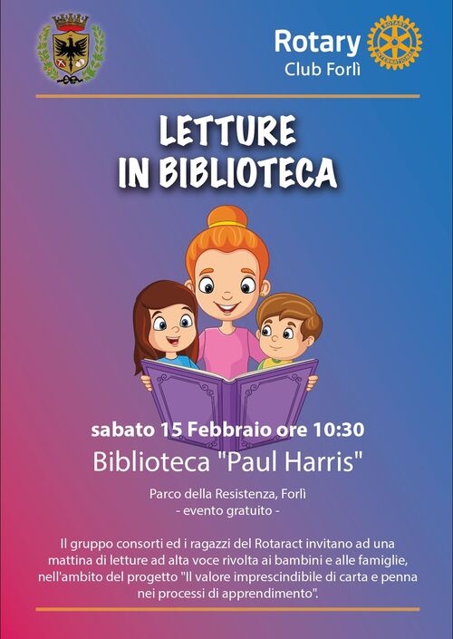 Una mattina di Letture alla Biblioteca 