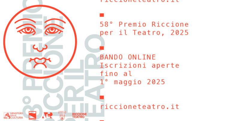 58° Premio Riccione per il Teatro