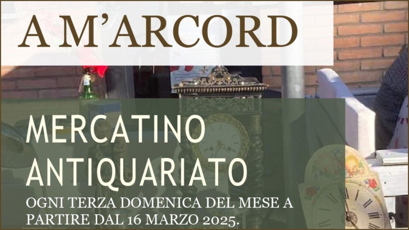 A M'arcord. Mercatino dell'antiquariato