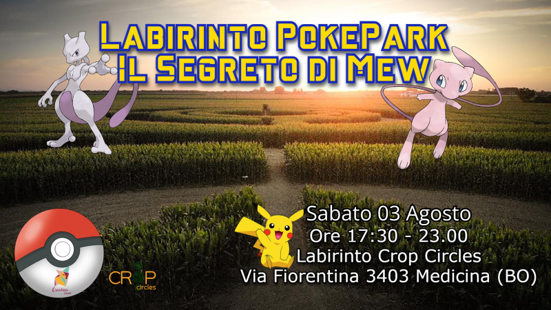 Labirinto Pokemon Il Segreto di Mew | Crop Circles